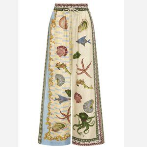 Alemais Bath House Silk Pant US2